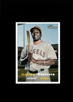 2006 Topps Heritage #086 Vladimir Guerrero  LOS ANGELES ANGELS  MINT